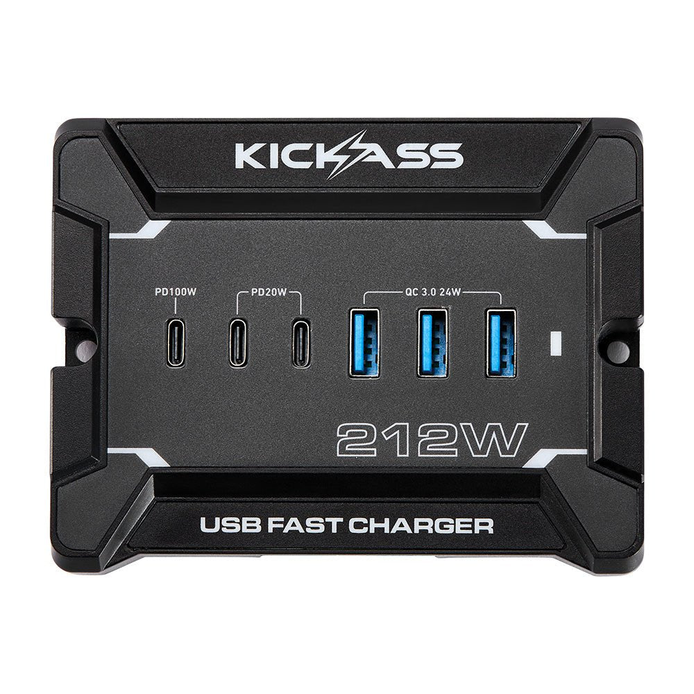 KickAss ProductsKickAss 12V Anderson To USB Fast Charger – 212WKAFC12V212W