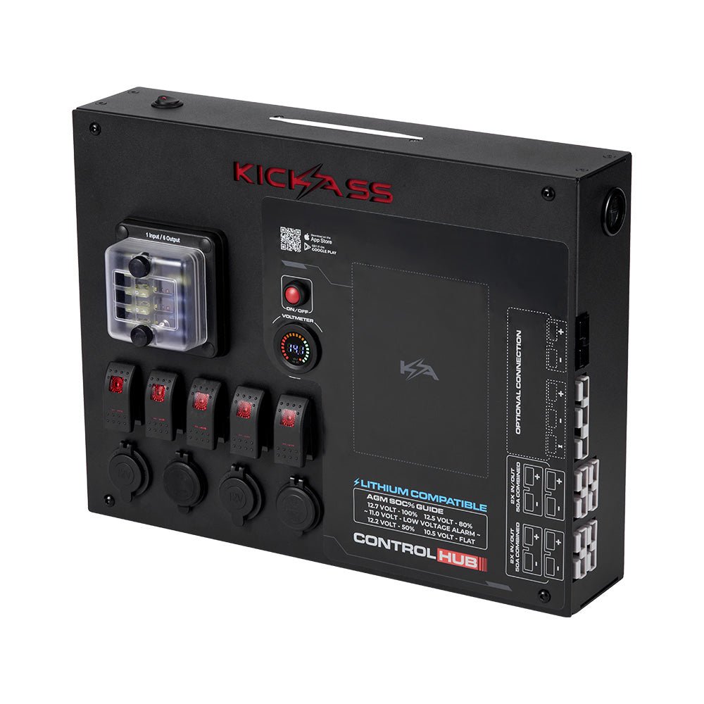 KickAss ProductsKickAss 12V Control Hub / PanelKACTRLHB