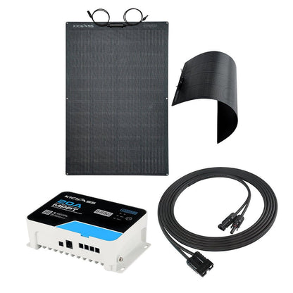 KickAss ProductsKickAss 170W Flexible ETFE Solar Panel Bundle with 20A MPPT Controller & 5m Anderson Extension CableKABUN-FLXSP-MPPT20A