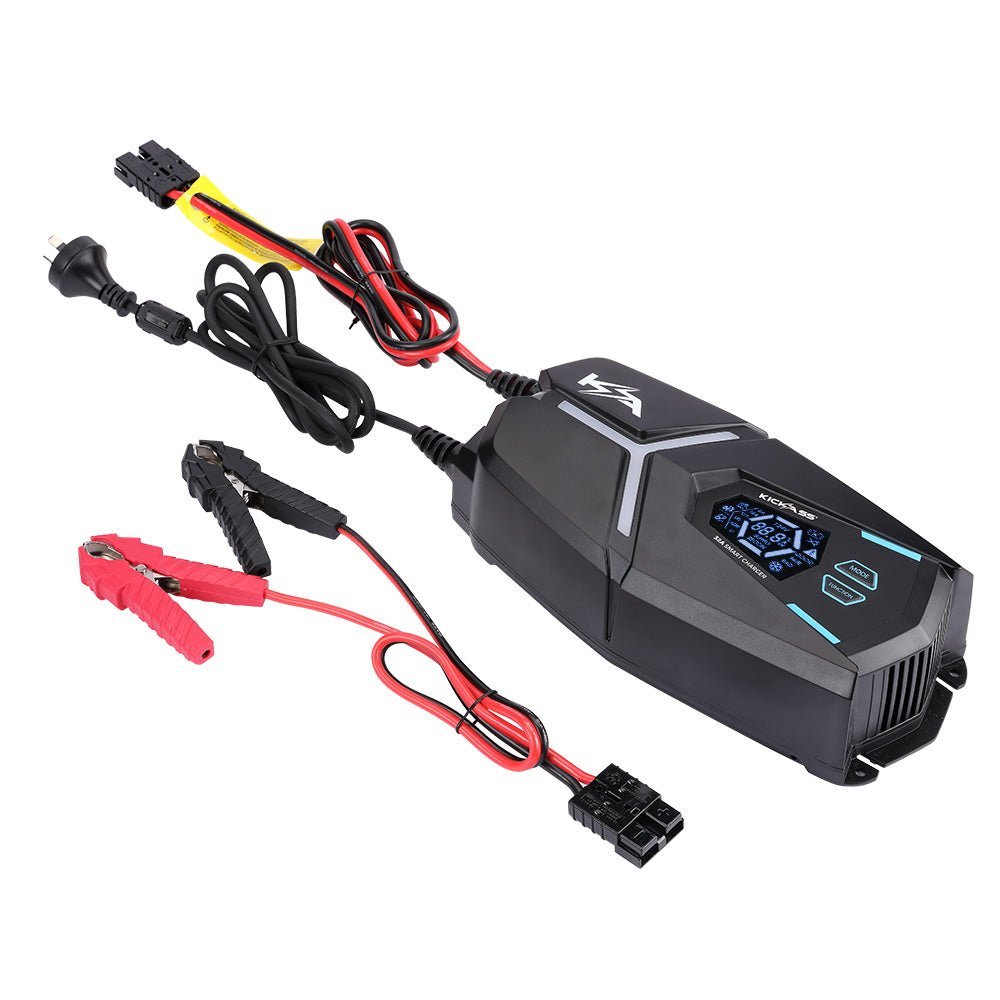 KickAss ProductsKickAss 230Ah Slimline Lithium Battery Bundle with 32A Smart ChargerKA-LION-SLIM-CHG-230AH