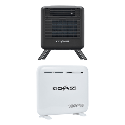 KickAss ProductsKickAss 240V Portable Air Conditioner + 1000W Electric Panel Heater BundleBUNDLE-KAPAC400-KAHEATPAN1000W-A7F2P1