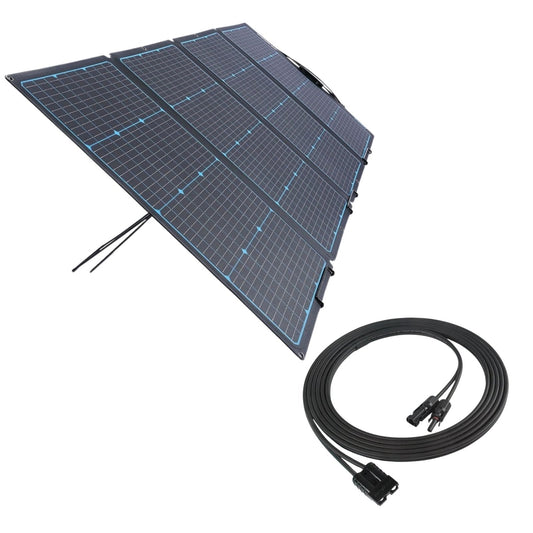 KickAss ProductsKickAss 240W Folding Solar Panel with 5m PV to Anderson Extension LeadKA - FSP240 - 5MLEADKIT