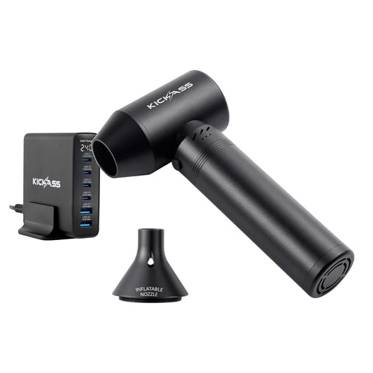 KickAss ProductsKickAss 240W GaN USB - C Charger + Lithium Jet Blower Fan Max BundleKABUNDLE-FC240W-JETFAN
