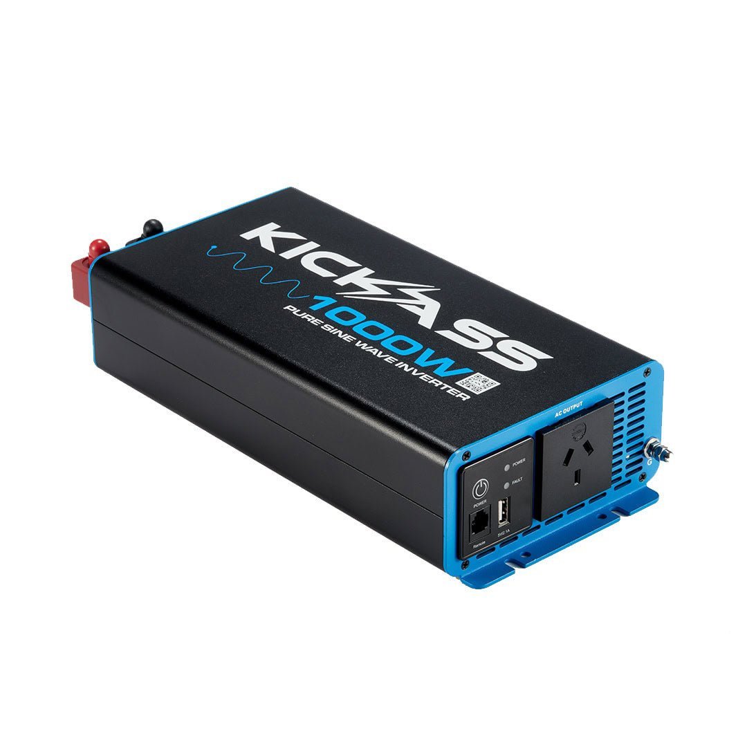 KickAss ProductsKickAss 25A DCDC Complete Dual Battery Kit with 1000W Inverter and Smart ShuntKABDL25ADCDC-1000W