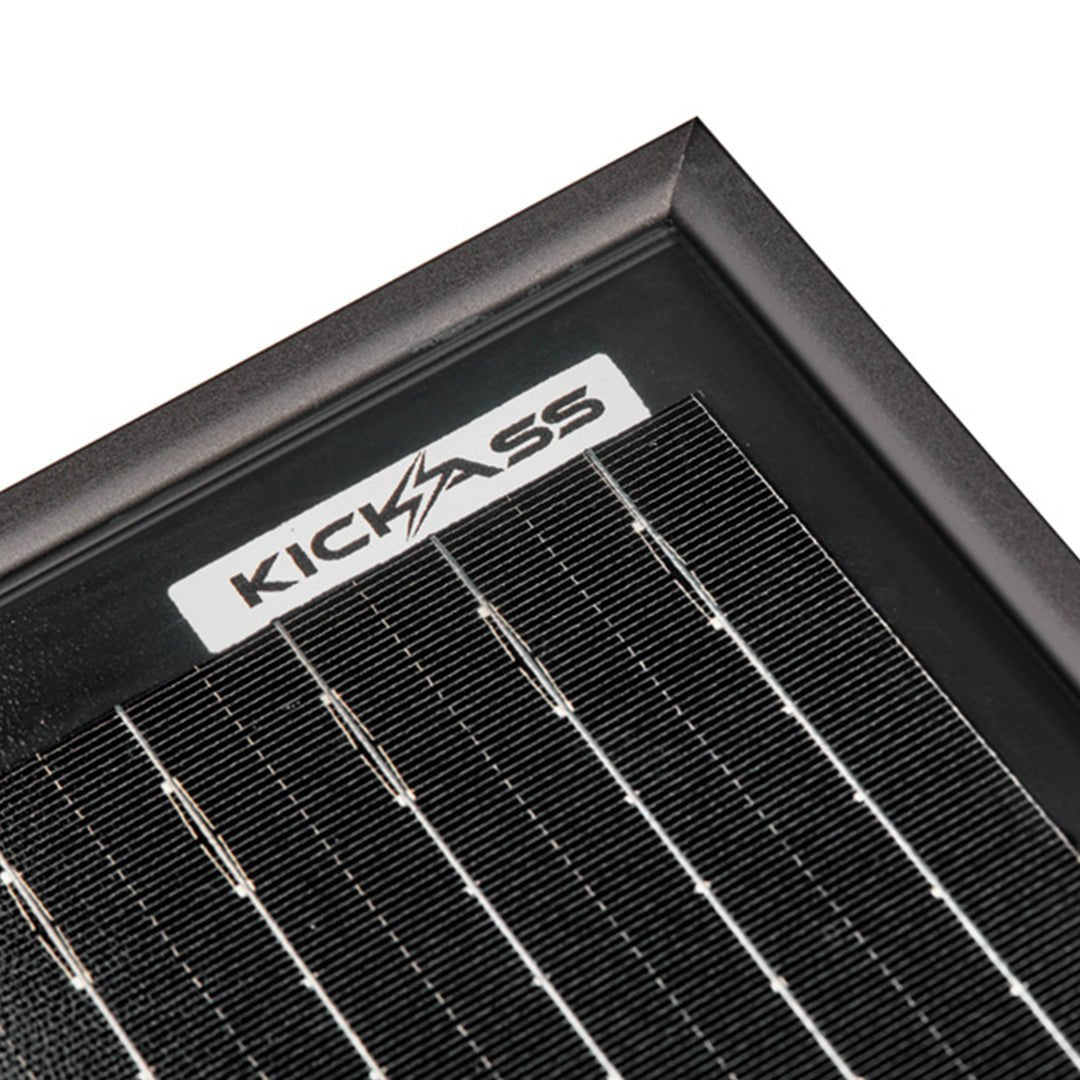 KickAss 12V 280W Ultra Slim Fixed Glass Solar Panel – KickAss Products USA