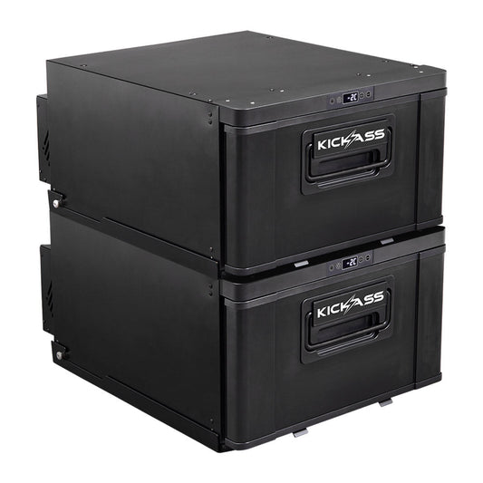 KickAss ProductsKickAss 30L 12V Drawer Fridge BundleKAF - 30DR - BUNDLE