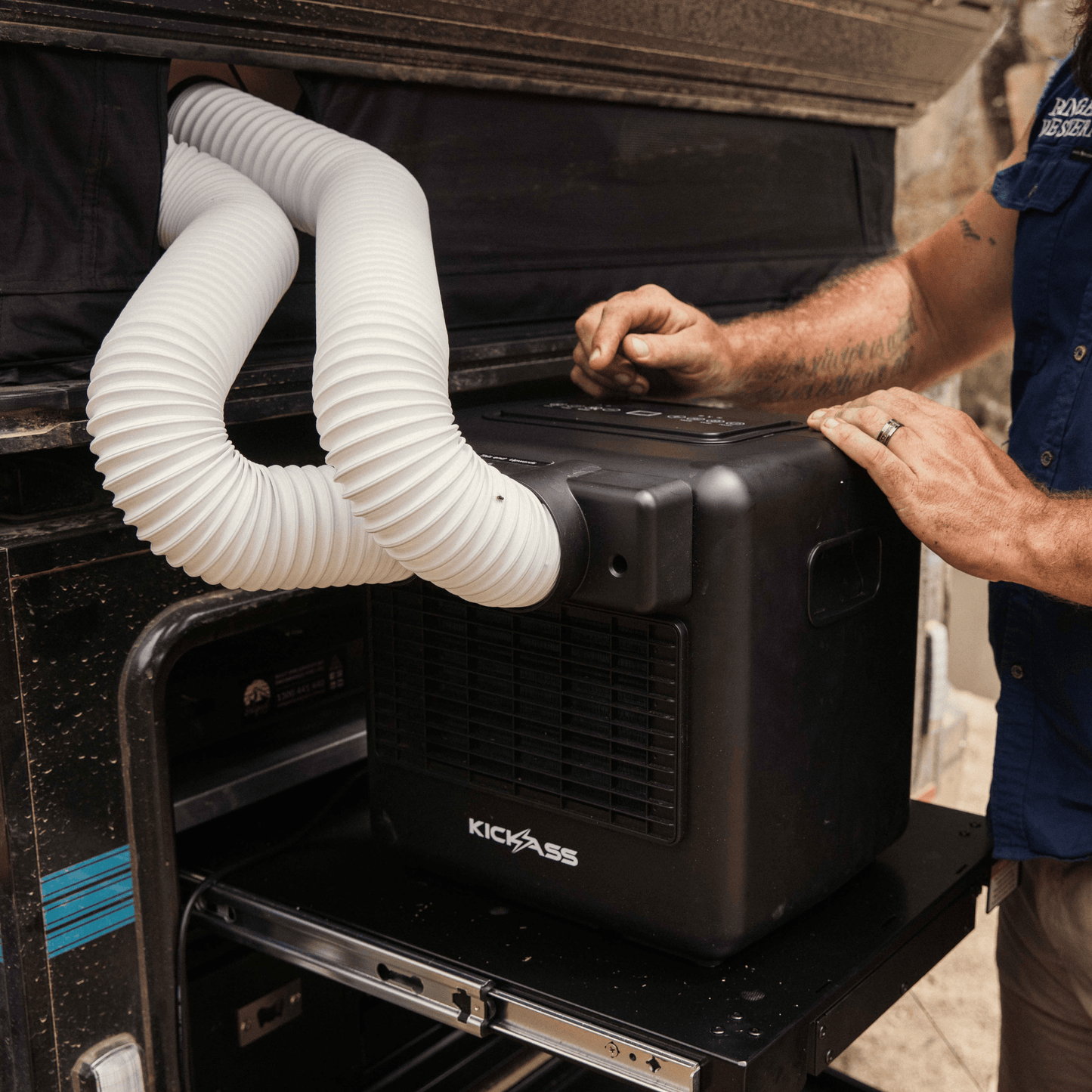 KickAss ProductsKickAss 400W Portable Air Conditioner For CampingKAPAC400