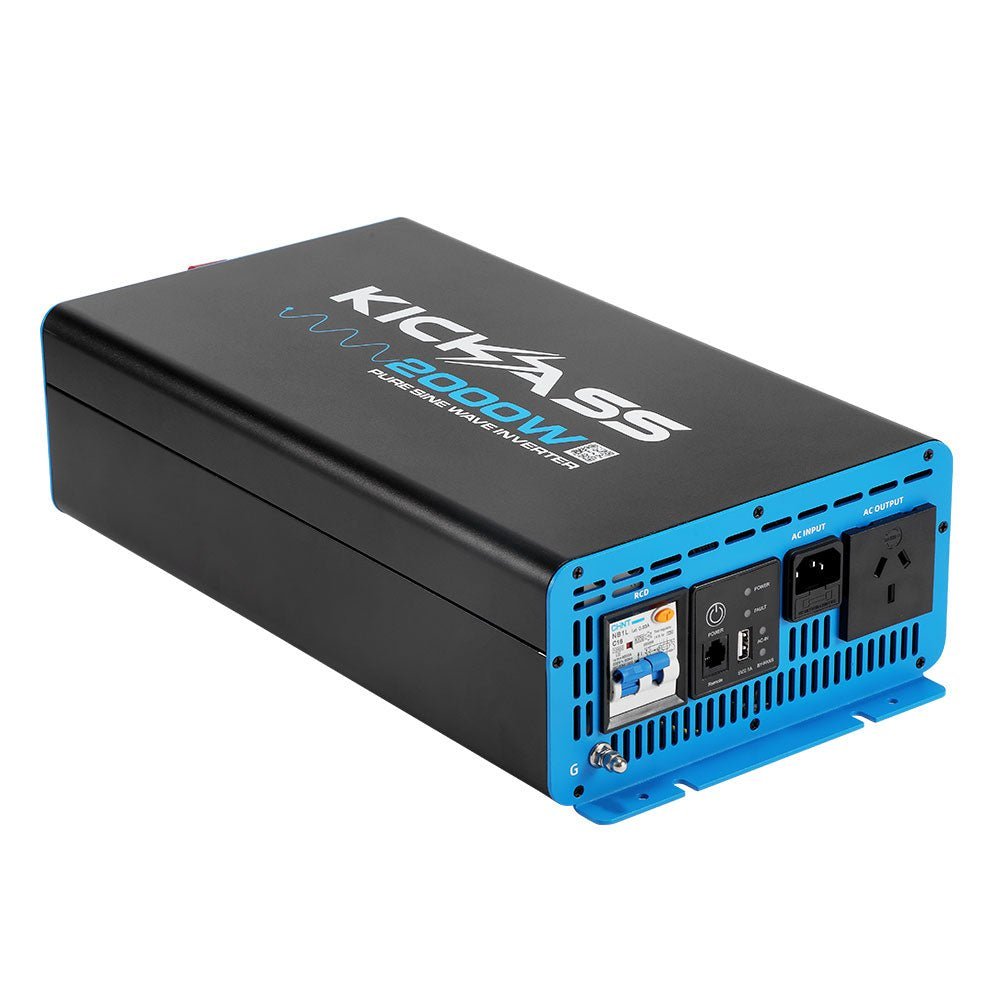 KickAss ProductsKickAss 40A DCDC Complete Dual Battery Kit with 2000W Inverter and Smart ShuntKABDL40ADCDC-2000W