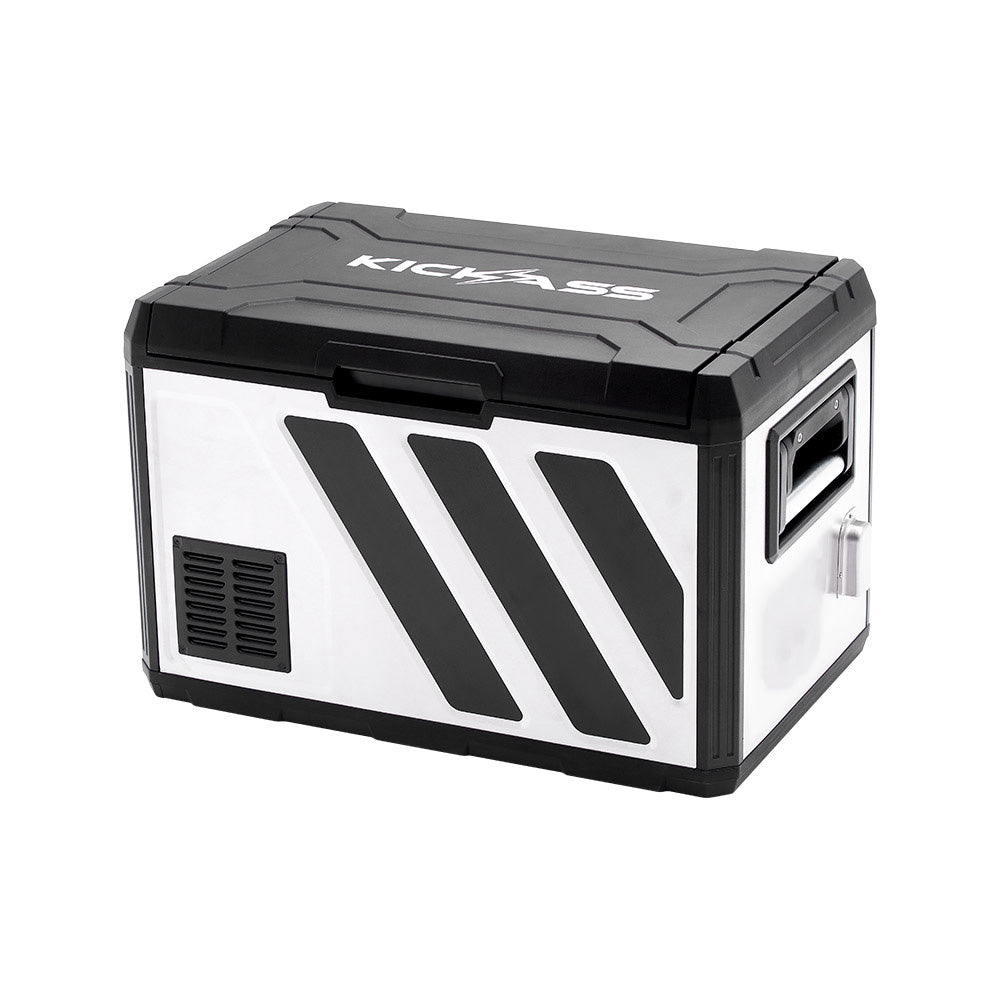 KickAss ProductsKickAss 50L Single Zone 12V Portable Stainless Steel Camping Fridge/ FreezerKAF - 50SZ
