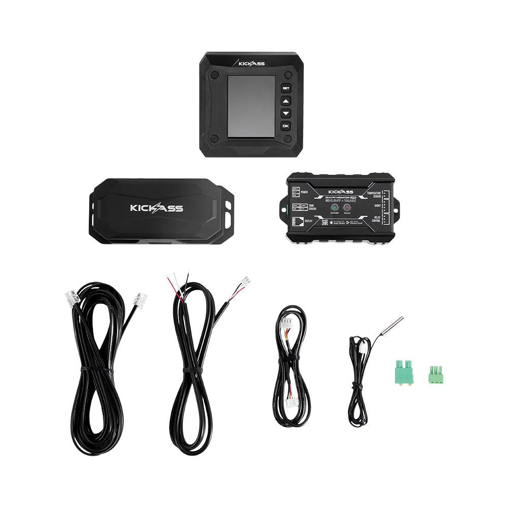 KickAss ProductsKickAss 600A Smart Shunt with Battery and Tank MonitorKASHUNTTANKLT