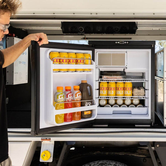 KickAss ProductsKickAss 80L Upright 12/24V Fridge and Freezer - Fan ForcedKAF-80UR