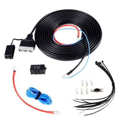 KickAss ProductsKickAss Battery Box with 25A DCDC Bundle with 120Ah Lithium Battery, Wiring Kit, 32A Charger, USB Charger and Extension LeadKABUNDLE10