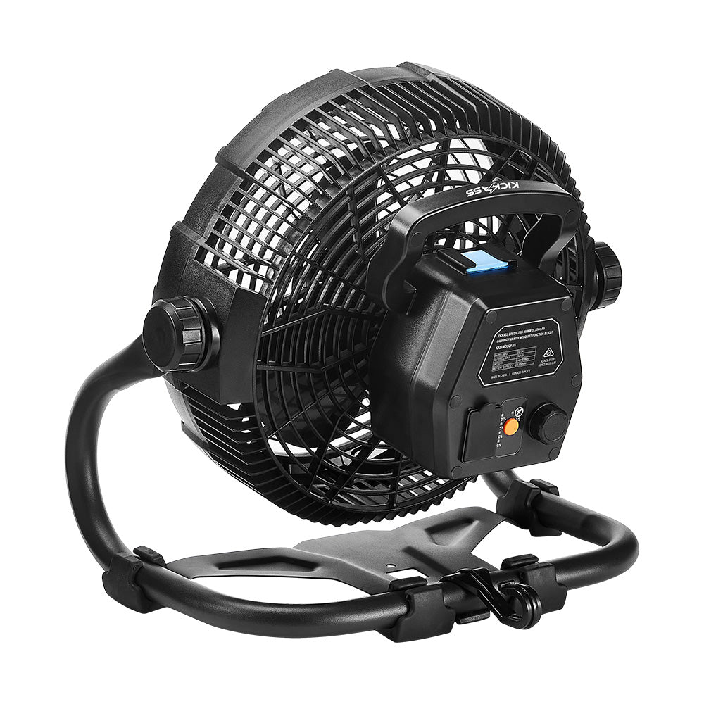 KickAss ProductsKickAss Brushless 300mm 28800mAh Camping Fan with Mosquito Function & lightKA5VMOSQFAN