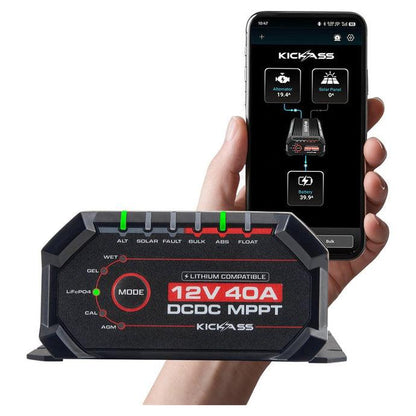 KickAss ProductsKickAss Control Hub 40A Complete Dual Battery Kit with Smart Shunt and WiringKABDLCTRLHB40-COMP