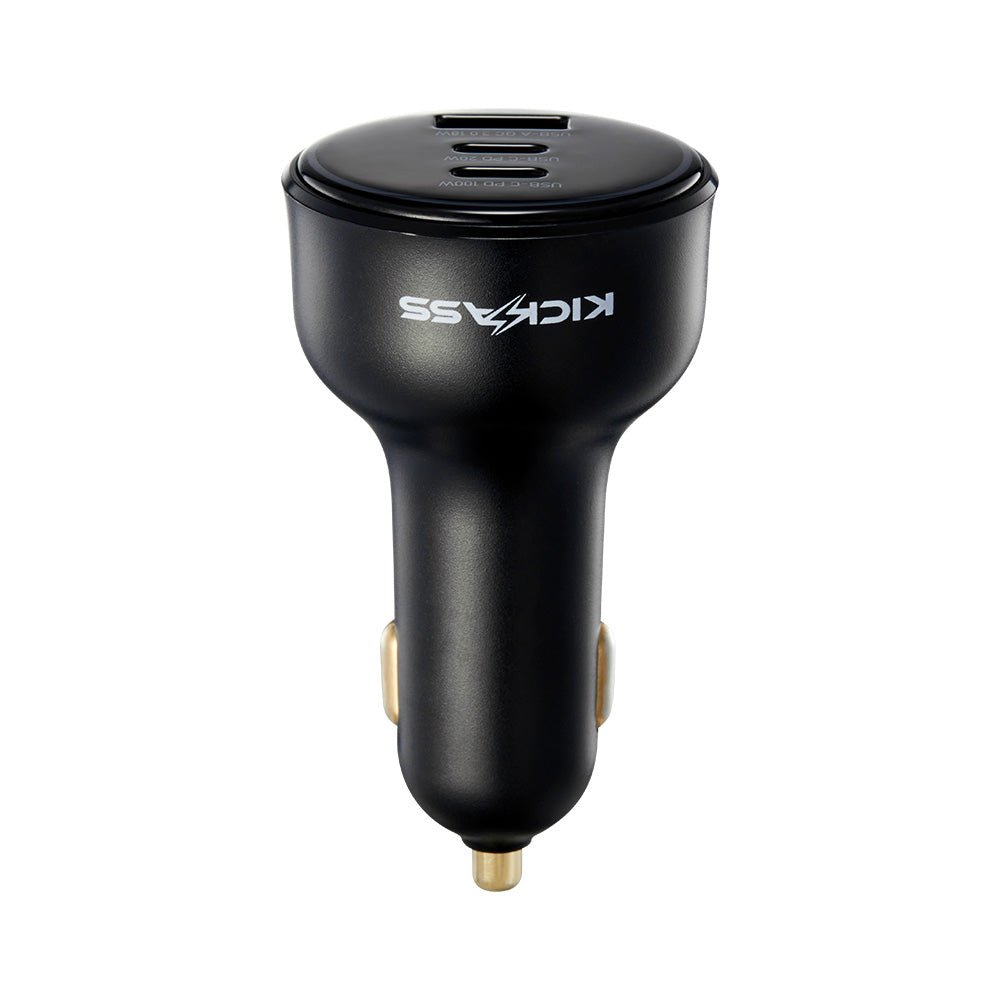KickAss ProductsKickass Fast Charging 100W USB - C/A Car ChargerKAFC100W - CAR
