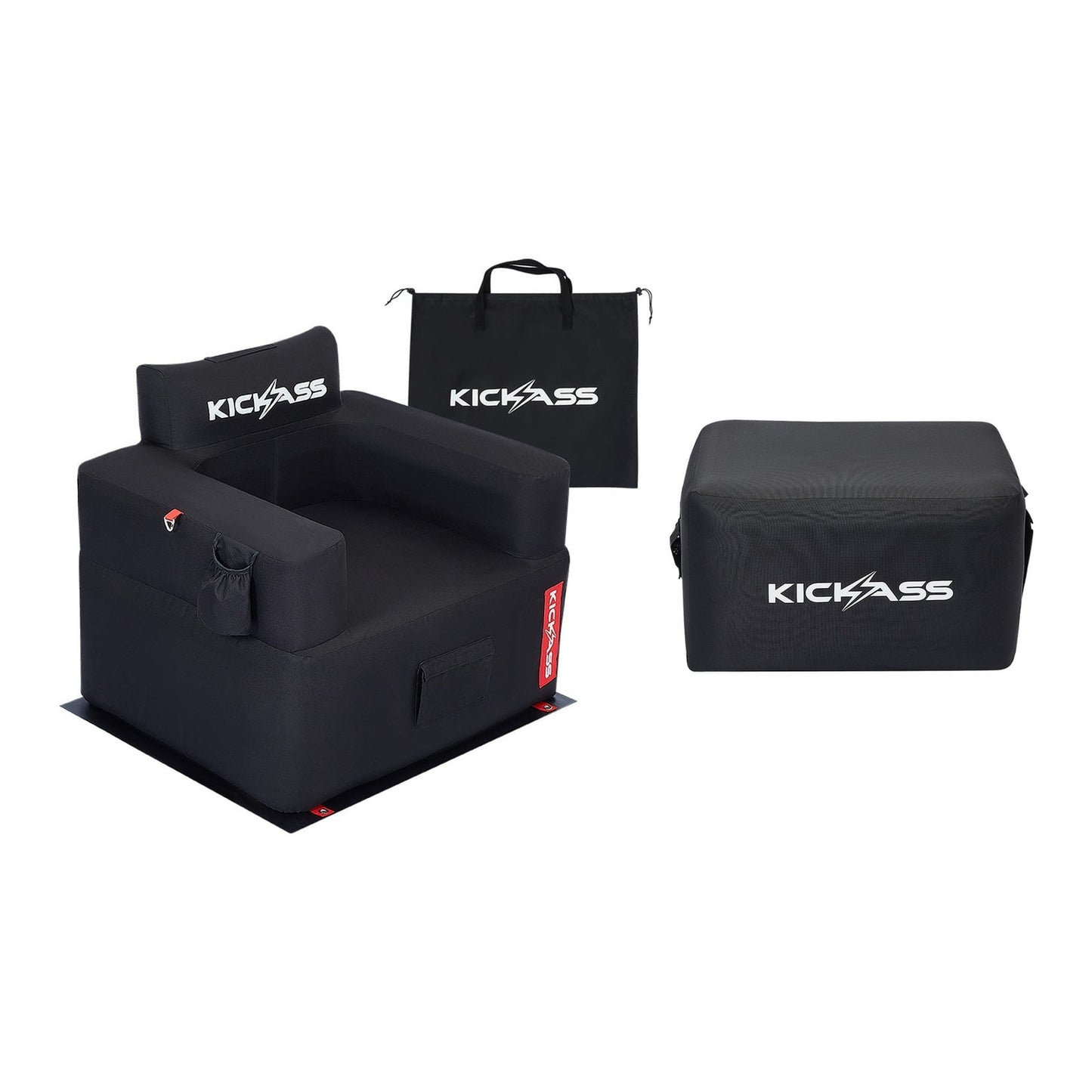 KickAss ProductsKickAss Inflatable Armchair + Ottoman BundleKAINFCHAIR-OTTO-BUNDLE