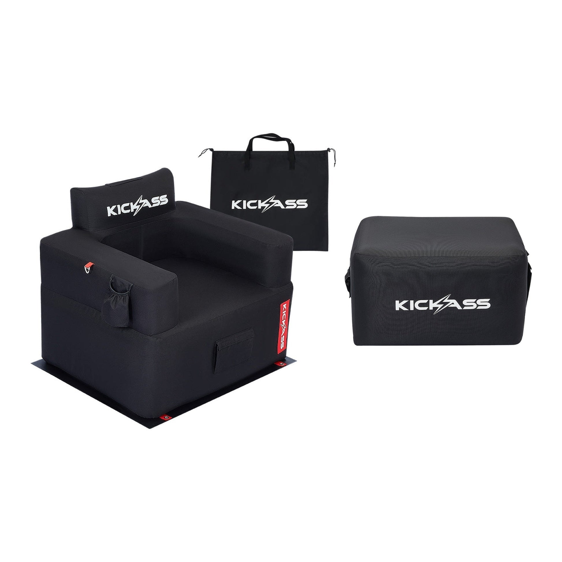 KickAss ProductsKickAss Inflatable Armchair + Ottoman BundleKAINFCHAIR-OTTO-BUNDLE