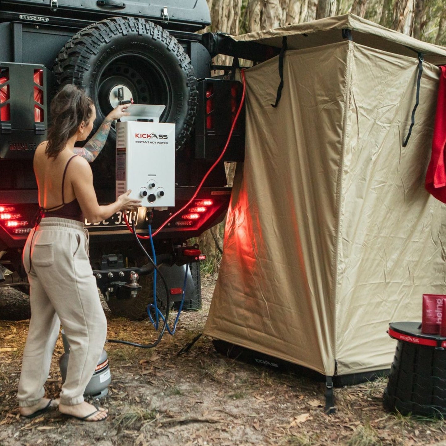 KickAss ProductsKickAss Instant Camping Hot Water System - 6LKAHWSGAS6L