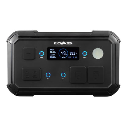 KickAss ProductsKickass Kickcharge 1200 LiFePO4 Power Station MKII - 1120Wh, 87.5Ah @ 12.8VKAPHUB-1200-MKII