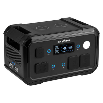 KickAss ProductsKickass Kickcharge 1200 LiFePO4 Power Station MKII - 1120Wh, 87.5Ah @ 12.8VKAPHUB-1200-MKII