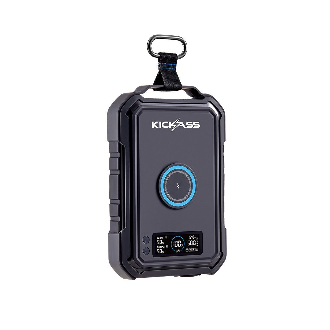 KickAss ProductsKickAss KickCharge 150Wh Portable Power Pack + Flexible Awning LED Light Kit BundleKABUNDLE-LEDLIGHT-PHUB150