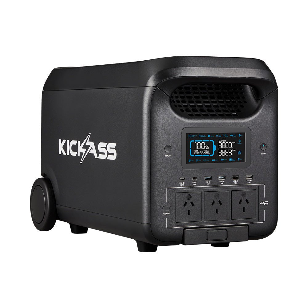 KickAss ProductsKickAss KickCharge 3000 Lithium Power Station Bundle with Starlink Mini and 15m DC CableKA-KAPHUB3000-STLMINI-DC15