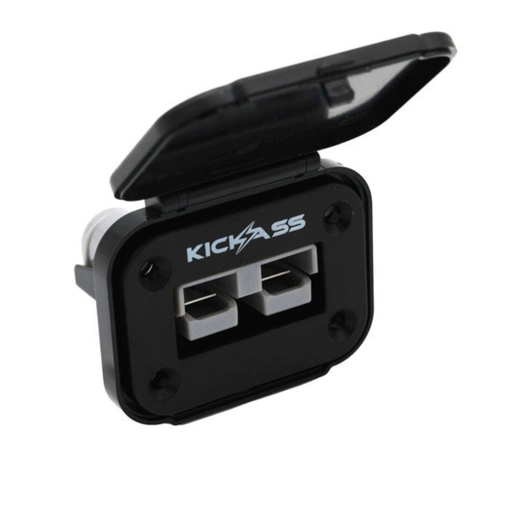 KickAss ProductsKickAss Panel Mount 50A Anderson Style Connector with Dust CoverKAFMPAndDUST