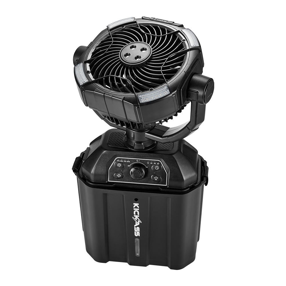 KickAss ProductsKickass Portable 20,000mAh Misting Fan with LED & Power Bank for CampingKA5VMIFAN