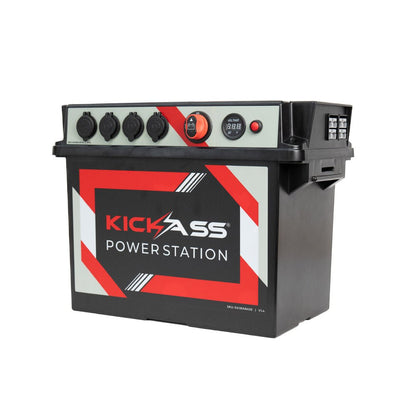 KickAss ProductsKickAss Portable Battery Box Power Station + 100W Car Charger BundleKABBOX-100W-BUNDLE