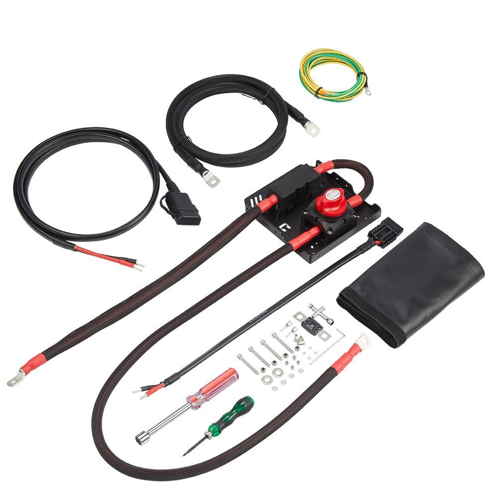 KickAss ProductsKickAss PowerBoss Bundle with 230Ah Ultra - X Slimline Lithium Battery, Starlink Mini and ConnectionsKA-POWERBOSS-230AHLIT-STLMINI