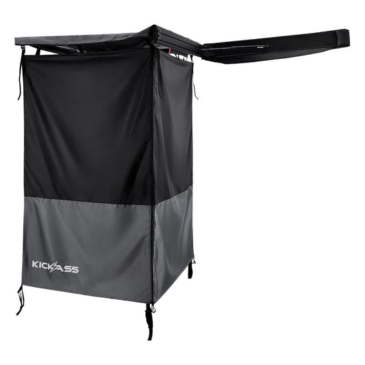 KickAss ProductsKickAss Premium LEFT Fold - Out Shower Tent Awning and Camping Change Room with LED lightingKAEXTSTENT-AWN-L