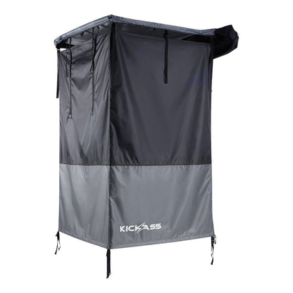 KickAss ProductsKickAss Premium RIGHT Fold - Out Shower Tent Awning and Camping Change Room with LED lightingKAEXTSTENT-AWN-R