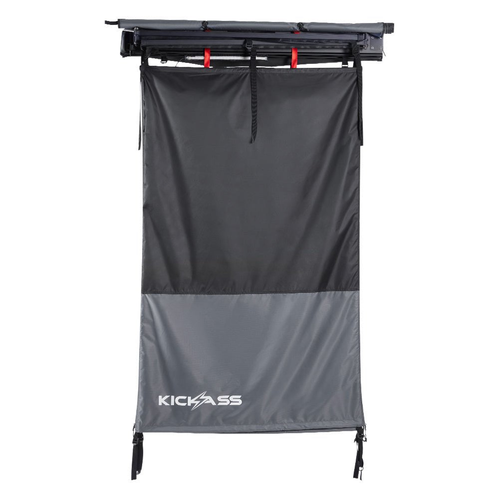 KickAss ProductsKickAss Premium RIGHT Fold - Out Shower Tent Awning and Camping Change Room with LED lightingKAEXTSTENT-AWN-R