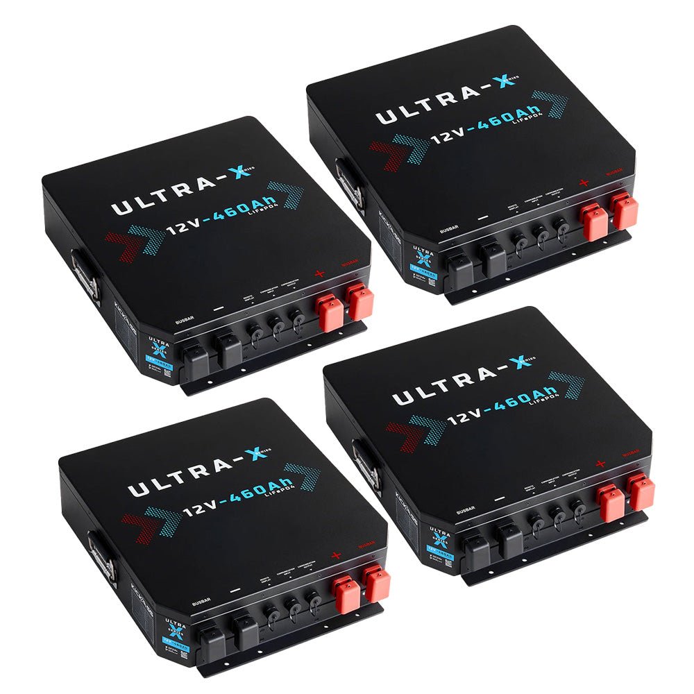 KickAss ProductsKickAss Quad 12V 460Ah Ultra - X Deep Cycle Lithium Battery Bundle - 1840Ah Total CapacityKA-460AHLIT-QUAD-BAT-1840AH