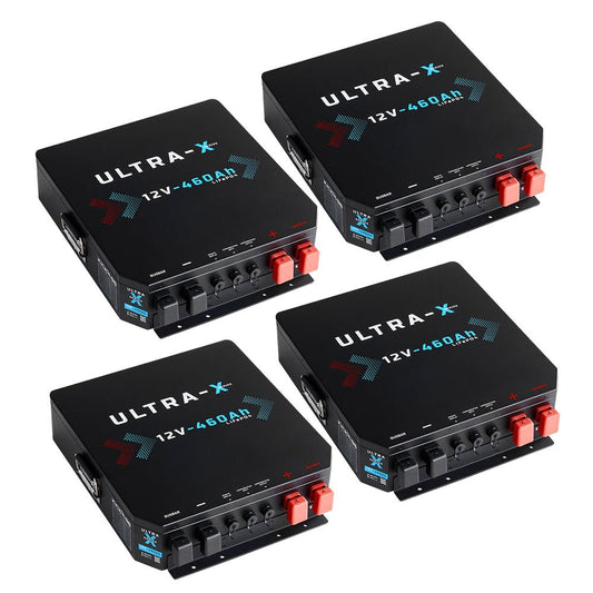 KickAss ProductsKickAss Quad 12V 460Ah Ultra - X Deep Cycle Lithium Battery Bundle - 1840Ah Total CapacityKA-460AHLIT-QUAD-BAT-1840AH