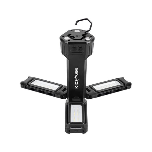 KickAss ProductsKickAss Rechargeable Tripod Camping Light - 6000 Lumens, 2.2mKACAMPLTRI-2.2M
