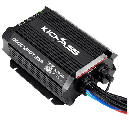 KickAss ProductsKickAss Smart 12V/24V 25A DCDC Charger With Solar MPPT + Integrated Bluetooth + Pre - Wired AndersonKADCDC25ABT - AND