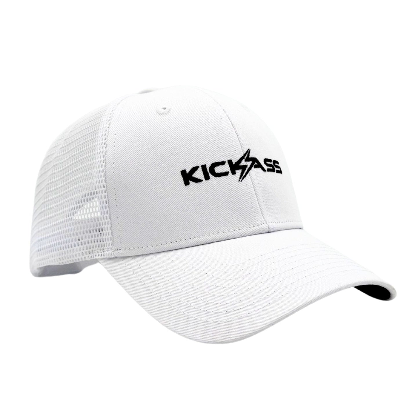 KickAss ProductsKickAss Snapback Cap - All WhiteKASCAP - WHT