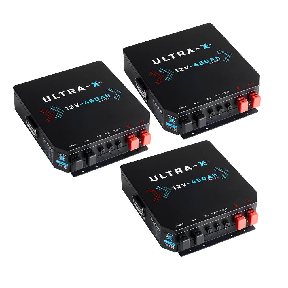 KickAss ProductsKickAss Triple 12V 460Ah Ultra - X Deep Cycle Lithium Battery Bundle - 1380Ah Total CapacityKA-TRIP-460AHX-LIT-BAT-1380AH