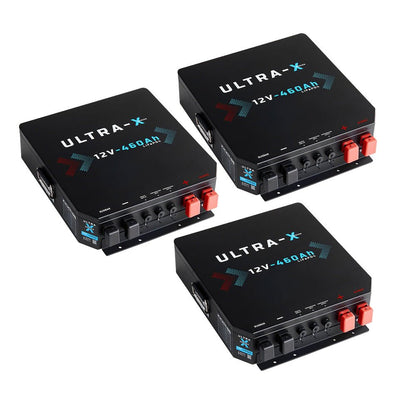 KickAss ProductsKickAss Triple 12V 460Ah Ultra - X Deep Cycle Lithium Battery Bundle - 1380Ah Total CapacityKA-TRIP-460AHX-LIT-BAT-1380AH