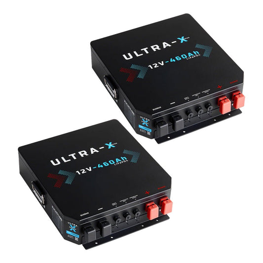 KickAss ProductsKickAss Twin 12V 460Ah Ultra - X Deep Cycle Lithium Battery Bundle - 920Ah Total CapacityKA-460AHLIT-TWIN-920AH