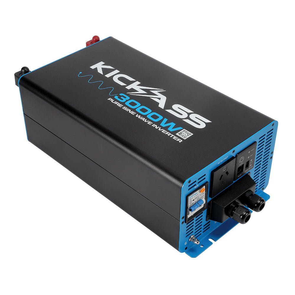 KickAss ProductsKickAss Twin 460Ah Ultra - X Deep Cycle Lithium Battery Complete Dual Battery Kit with 3000W Inverter, 50A Charger & 40A DCDC - 920Ah Total CapacityKA-920AHLIT-INV-50CHG-40DCDC-WIRING0