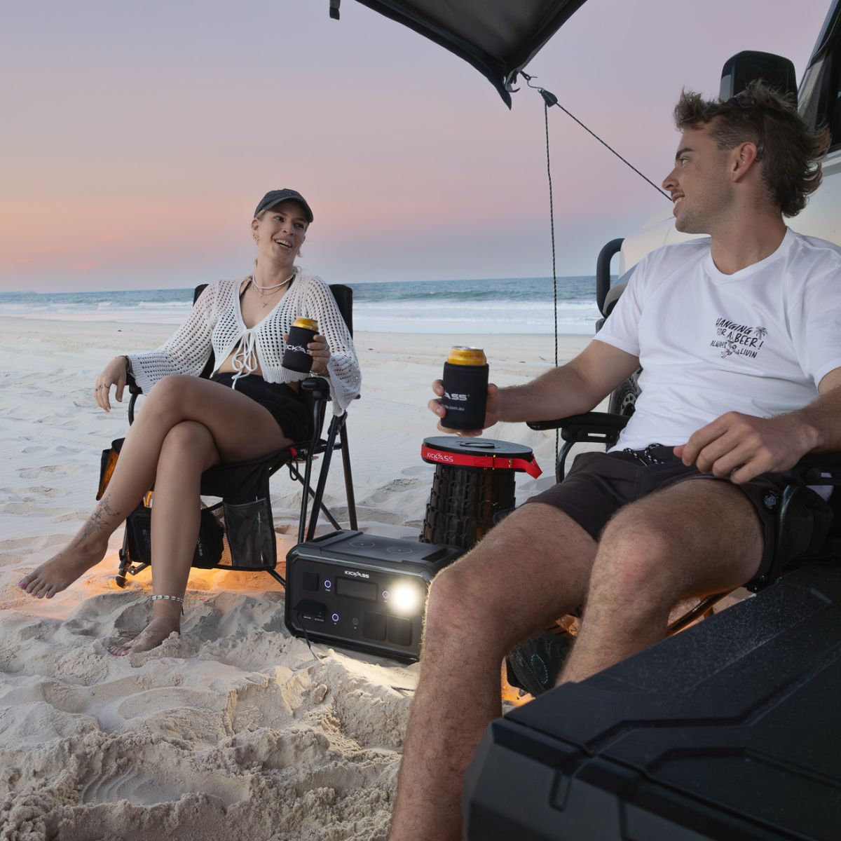 KickAss ProductsKickAss Ultimate Adventure Electric Camping Chair with Heating FunctionKACHAIR-HEATED