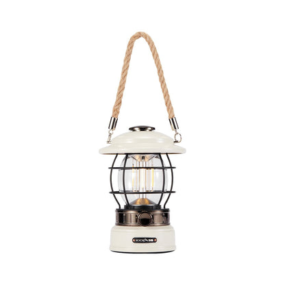 KickAss ProductsKickAss Vintage Camping Lantern in WhiteKACAMPLANTERN - WHT