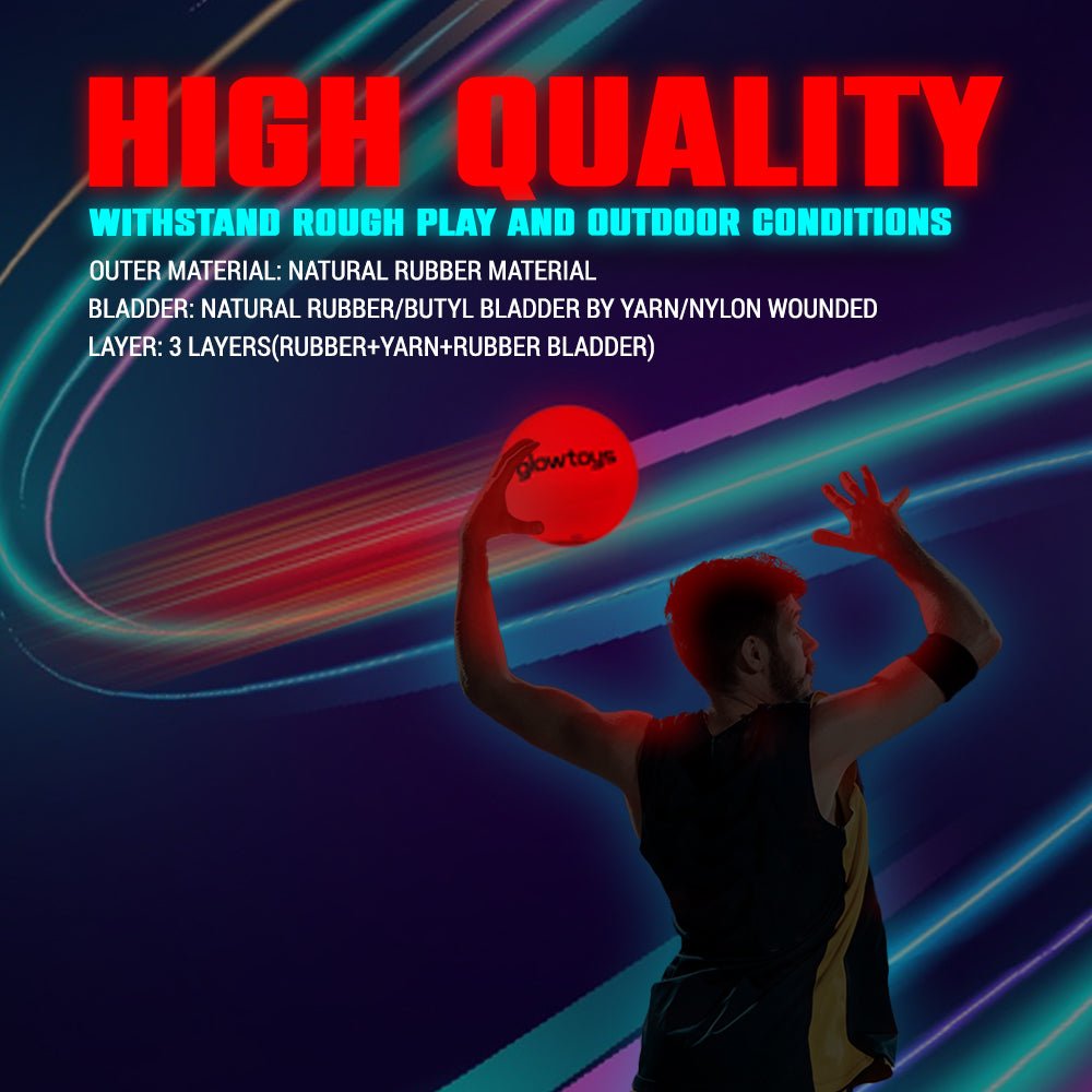 KickAss ProductsLED Touch Activated Light Up NetballGTTOYSNB - 5