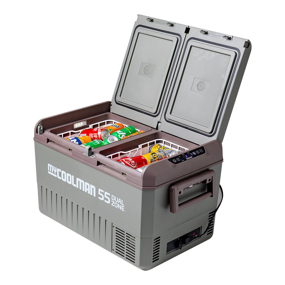 KickAss ProductsmyCOOLMAN Recreational 55L Dual Zone Fridge/FreezerMCMFFREC - 55L - DZ