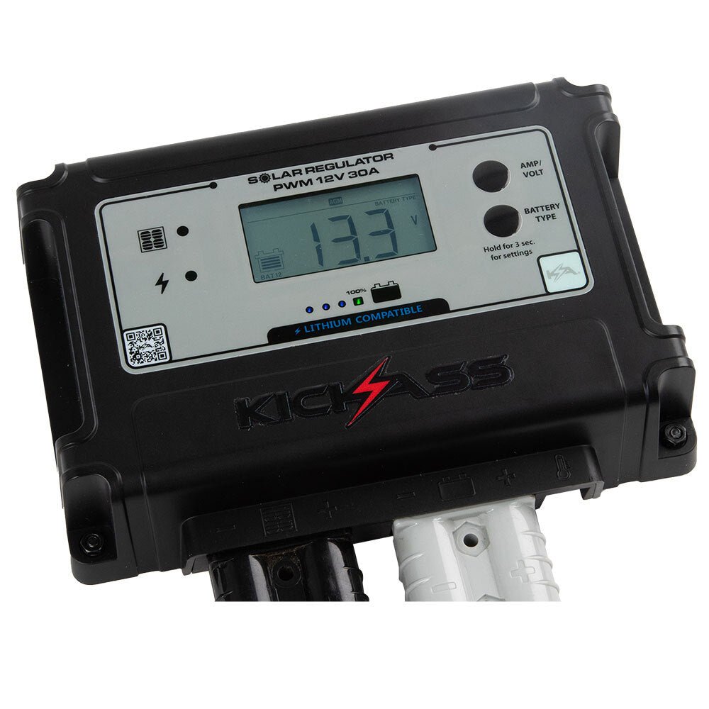 KickAss PWM 30A Solar Regulator Alt 1 Image