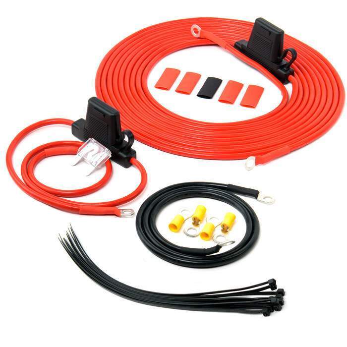 KickAss VSR Dual Battery Wiring Kit Single Core 8mm