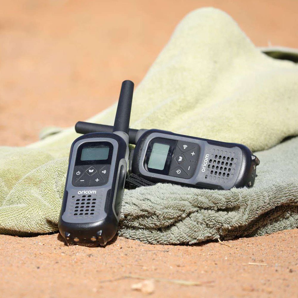 Oricom 2 Watt Waterproof Handheld UHF CB Radio Single Pack