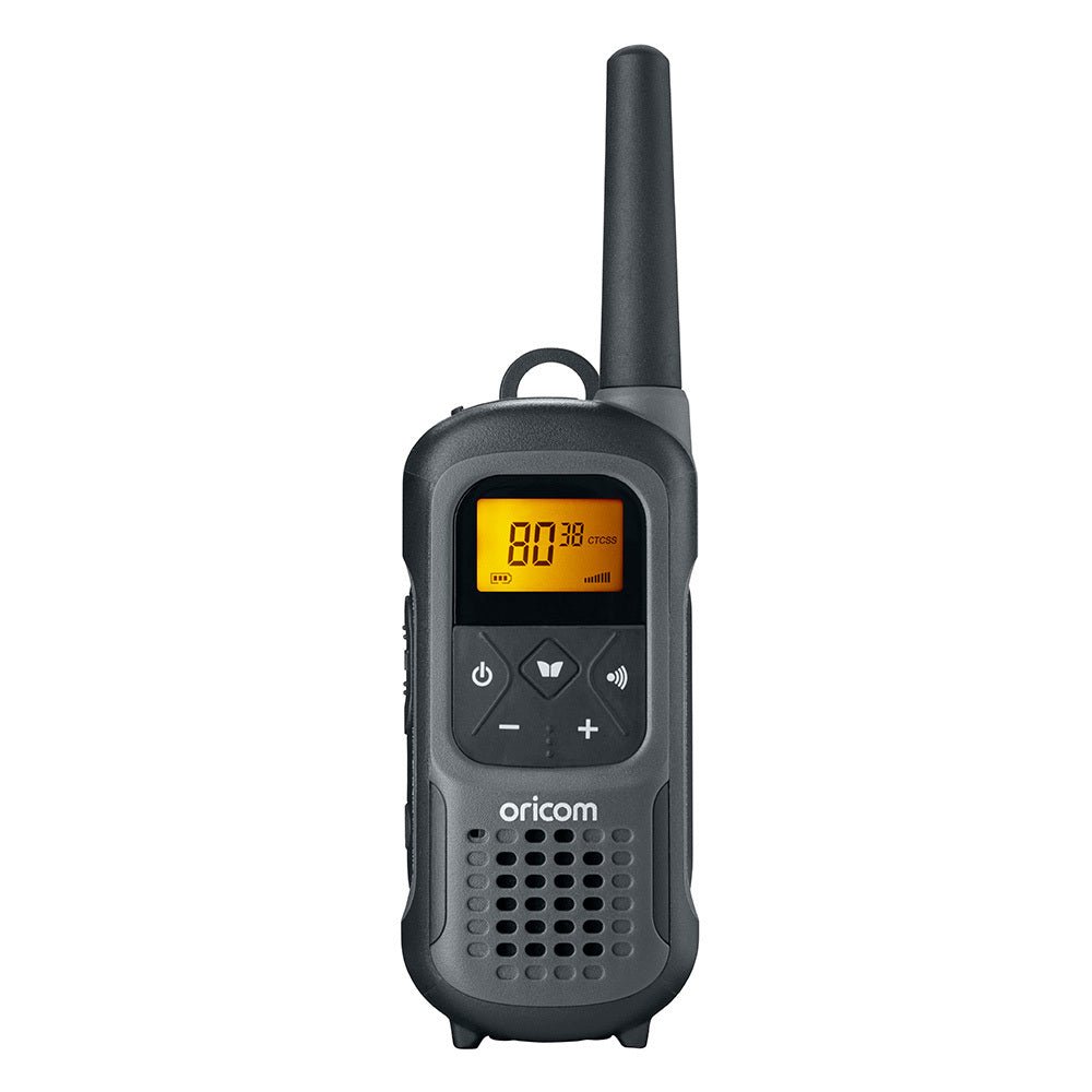 Oricom 2 Watt Waterproof Handheld UHF CB Radio Single Pack